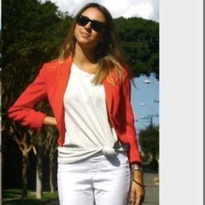 H&M ORANGE BLAZER